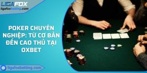 Poker chuyên nghiệp: Từ cơ bản đến cao thủ tại OXBET